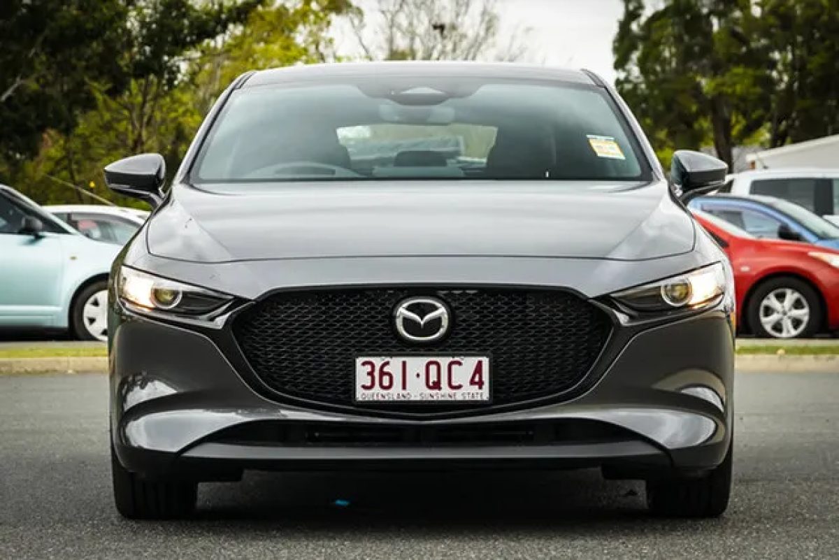 2025 Mazda 3 BP2H7A G20 SKYACTIV-Drive Evolve Machine Grey 6 Speed Sports Automatic Hatchback