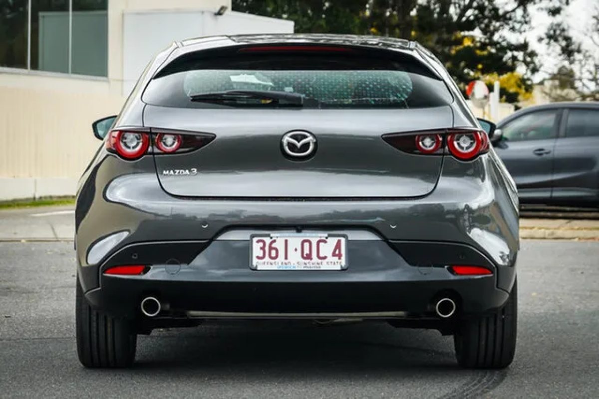 2025 Mazda 3 BP2H7A G20 SKYACTIV-Drive Evolve Machine Grey 6 Speed Sports Automatic Hatchback