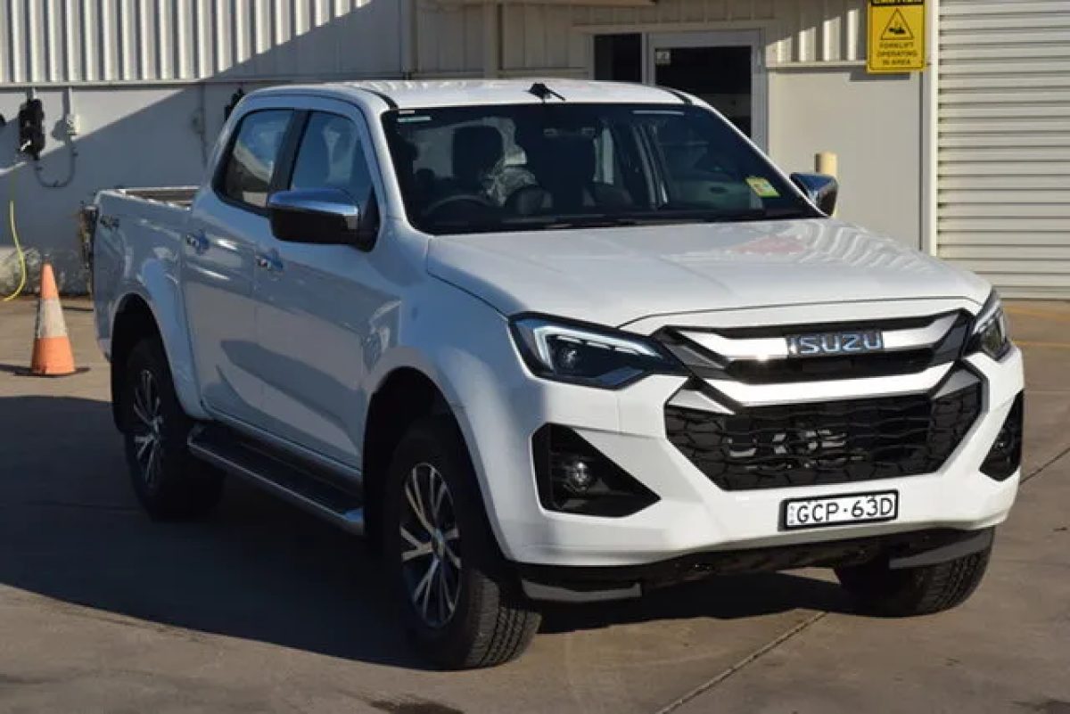 2026 Isuzu D-MAX RG MY25.5 LS-U+ Crew Cab Mineral White 6 Speed Sports Automatic Utility