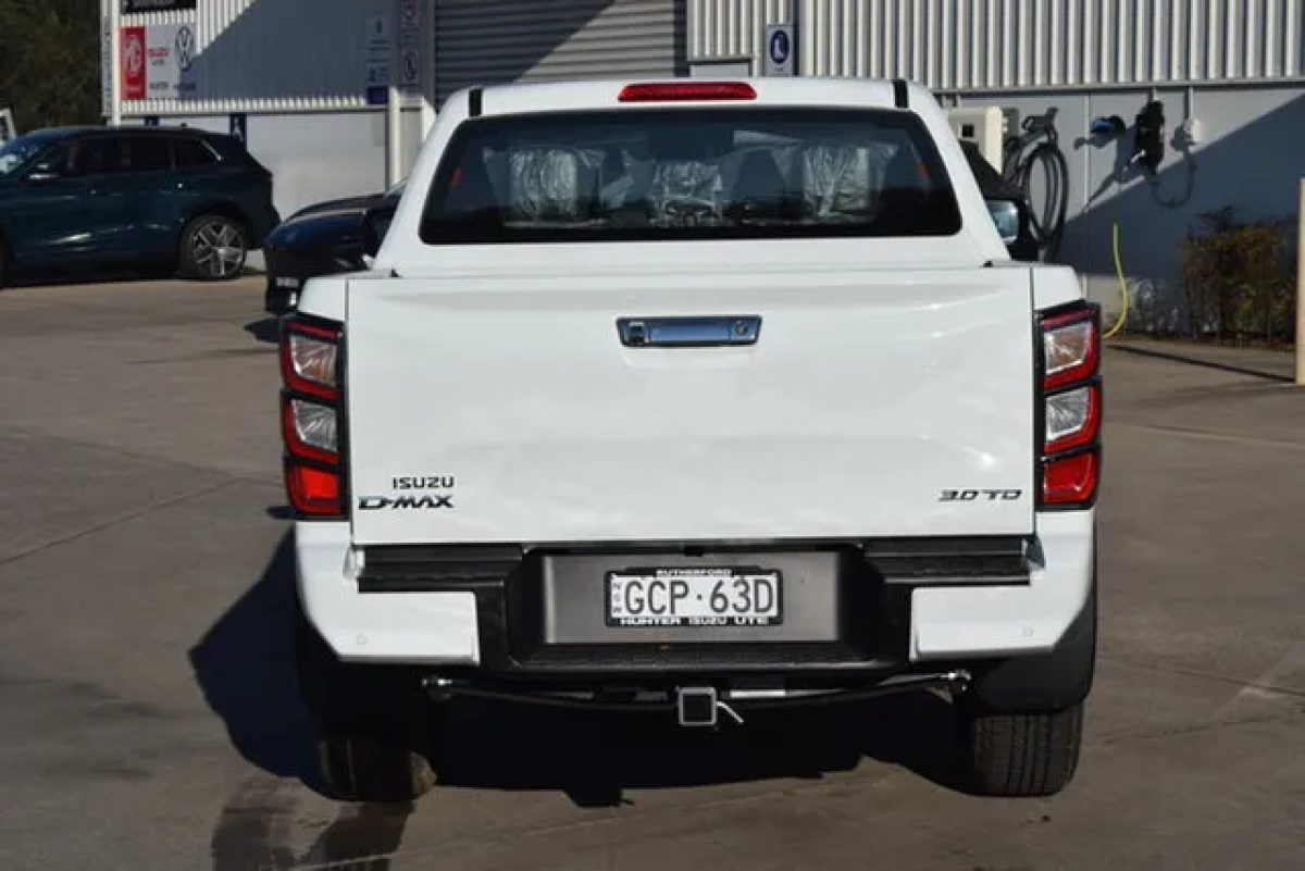2026 Isuzu D-MAX RG MY25.5 LS-U+ Crew Cab Mineral White 6 Speed Sports Automatic Utility