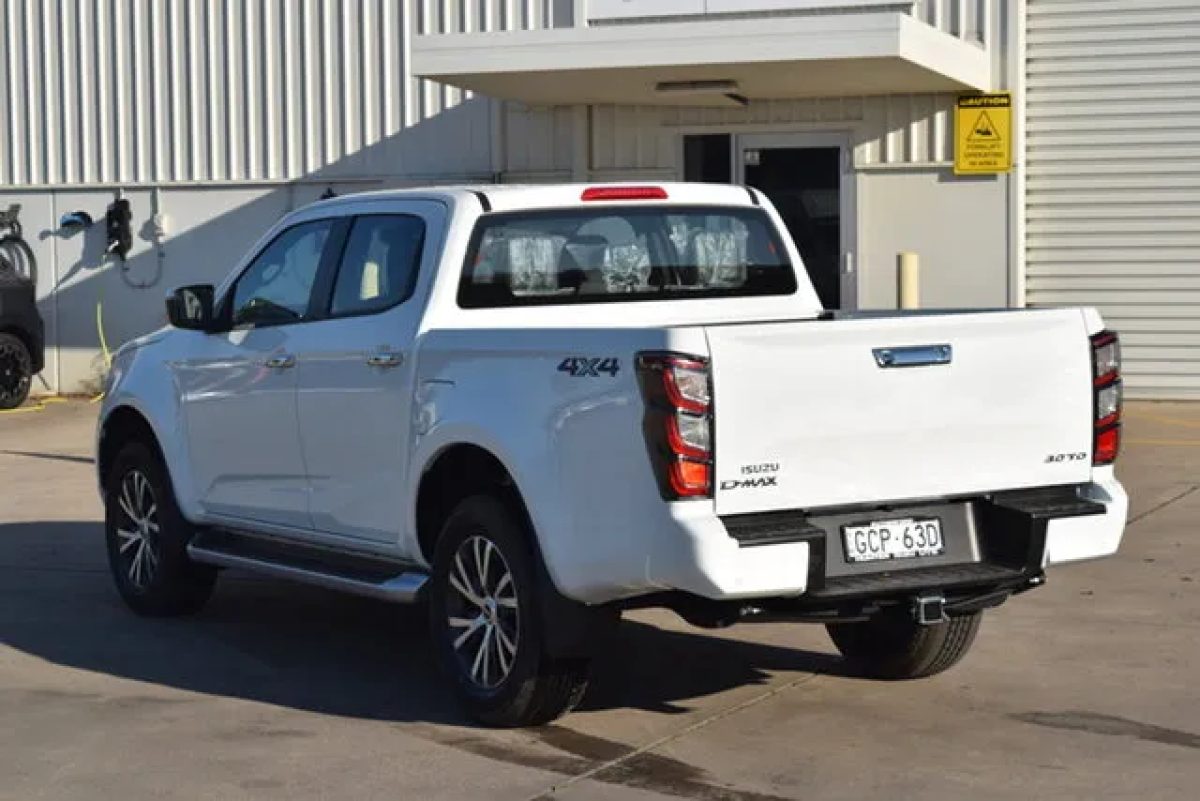 2026 Isuzu D-MAX RG MY25.5 LS-U+ Crew Cab Mineral White 6 Speed Sports Automatic Utility