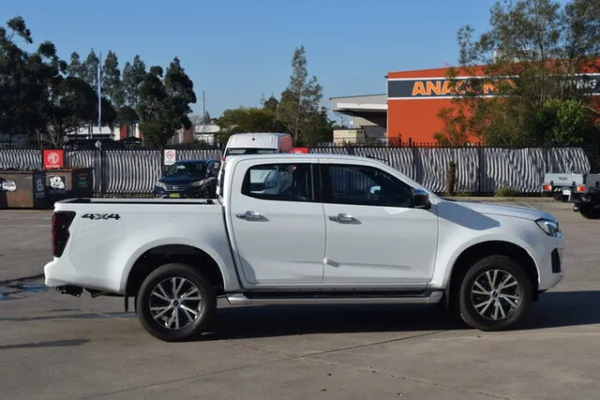 2026 Isuzu D-MAX RG MY25.5 LS-U+ Crew Cab Mineral White 6 Speed Sports Automatic Utility