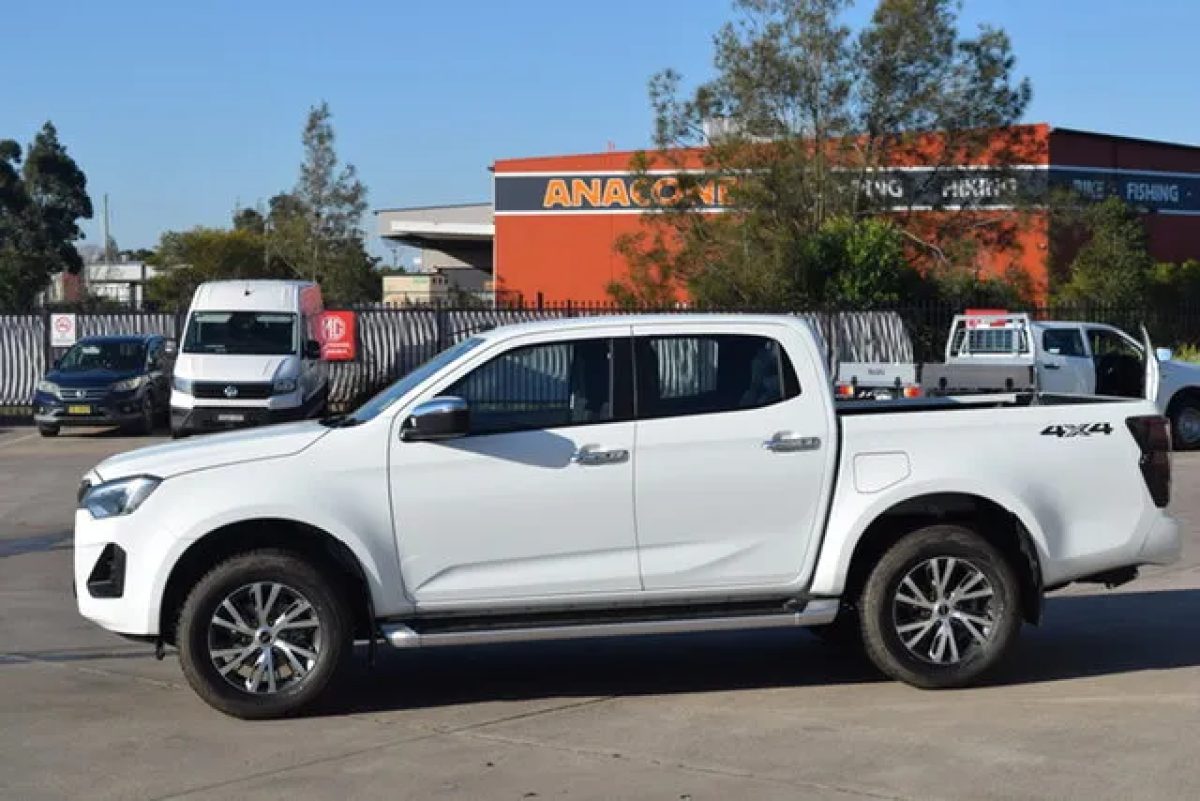 2026 Isuzu D-MAX RG MY25.5 LS-U+ Crew Cab Mineral White 6 Speed Sports Automatic Utility