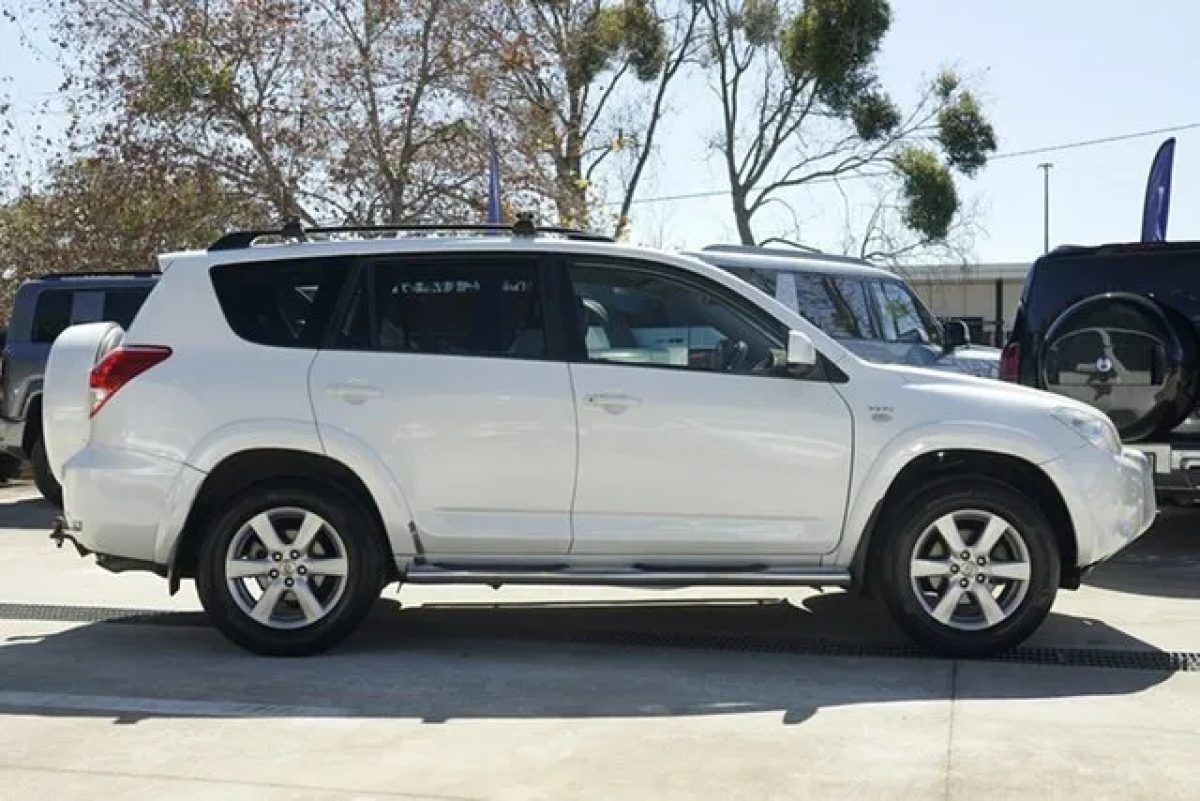 2007 Toyota RAV4 ACA33R Cruiser L White 4 Speed Automatic Wagon