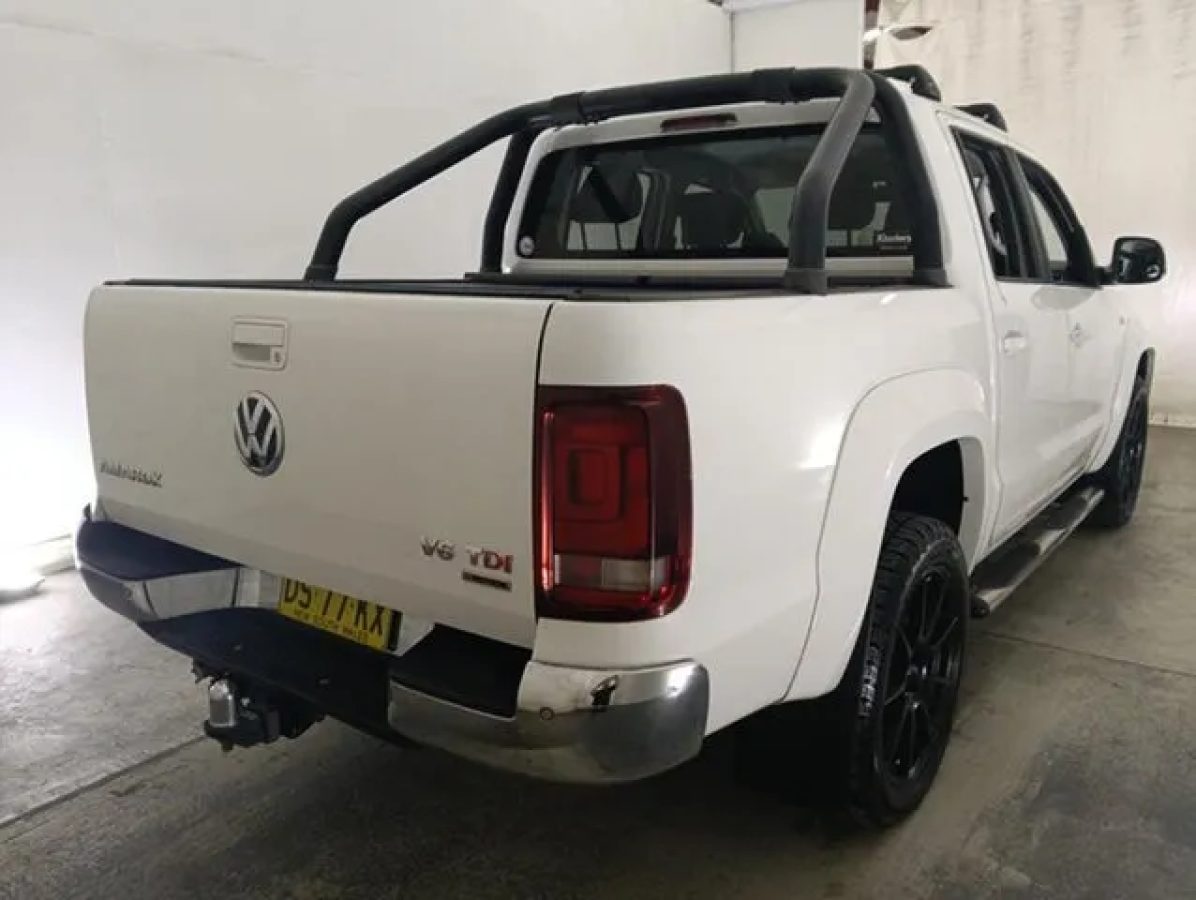 2017 Volkswagen Amarok 2H MY17.5 TDI550 4MOTION Perm Highline White 8 Speed Automatic Utility