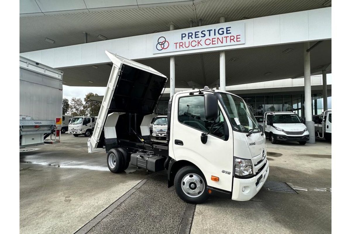2026 Hino 300 Series 616 Tipper Pro Tipper (White)