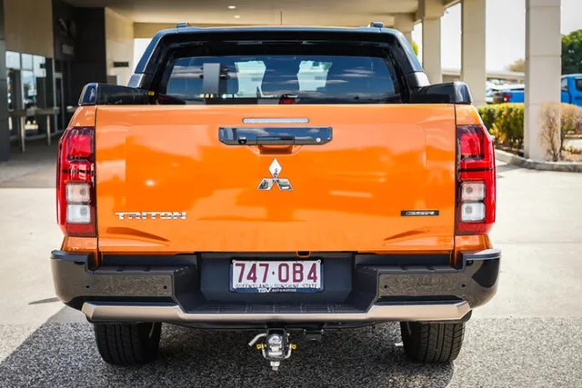 2025 Mitsubishi Triton MV MY25 GSR Pick-up Double Cab 4x4 Orange 6 Speed Sports Automatic Utility