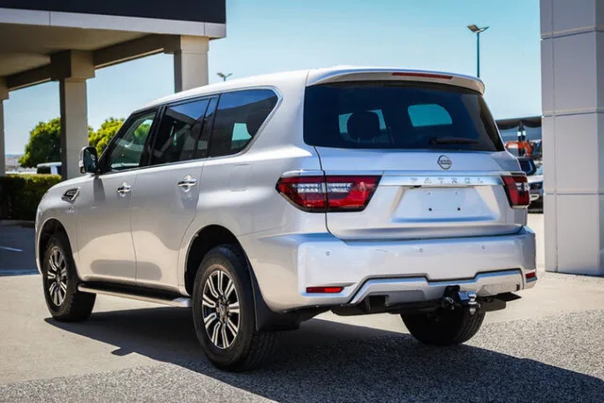 2022 Nissan Patrol Y62 MY22 TI Silver 7 Speed Sports Automatic Wagon