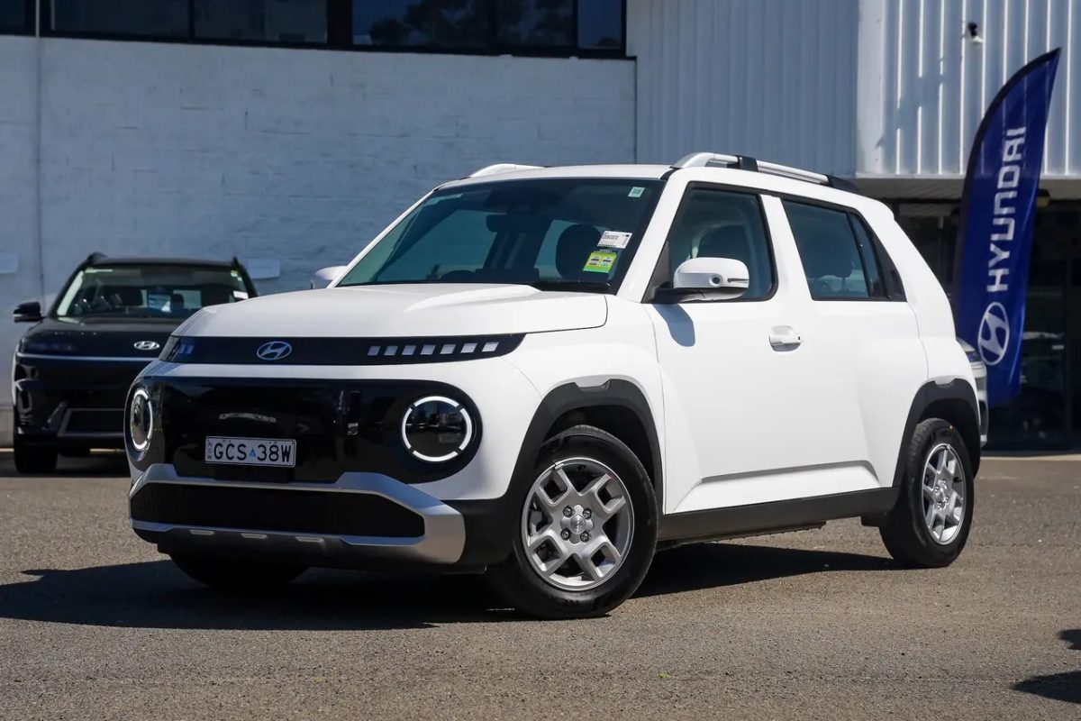 2026 Hyundai Inster AX.V1 MY26 2WD Atlas White 1 Speed Reduction Gear Wagon