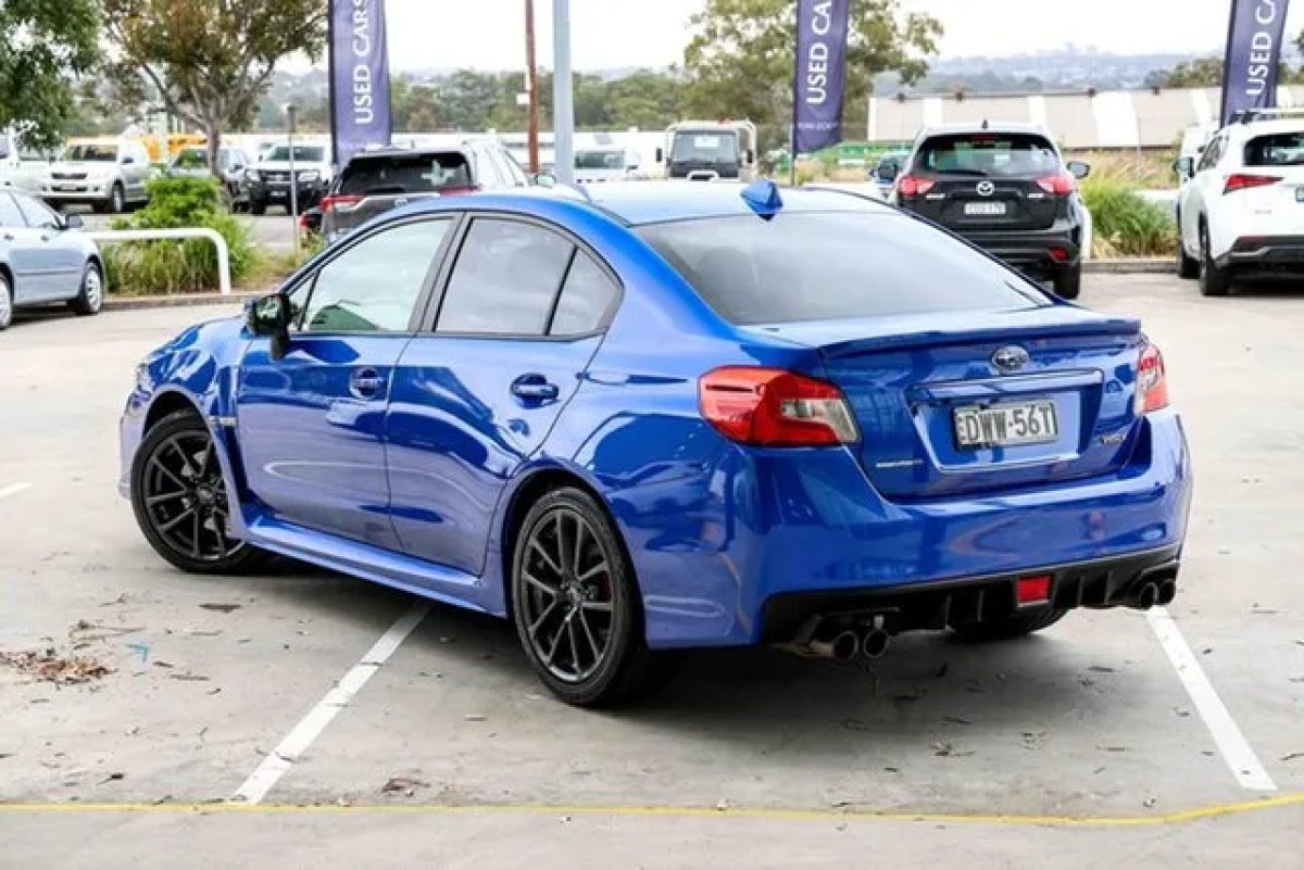 2018 Subaru WRX VA MY18 AWD Blue 6 Speed Manual Sedan