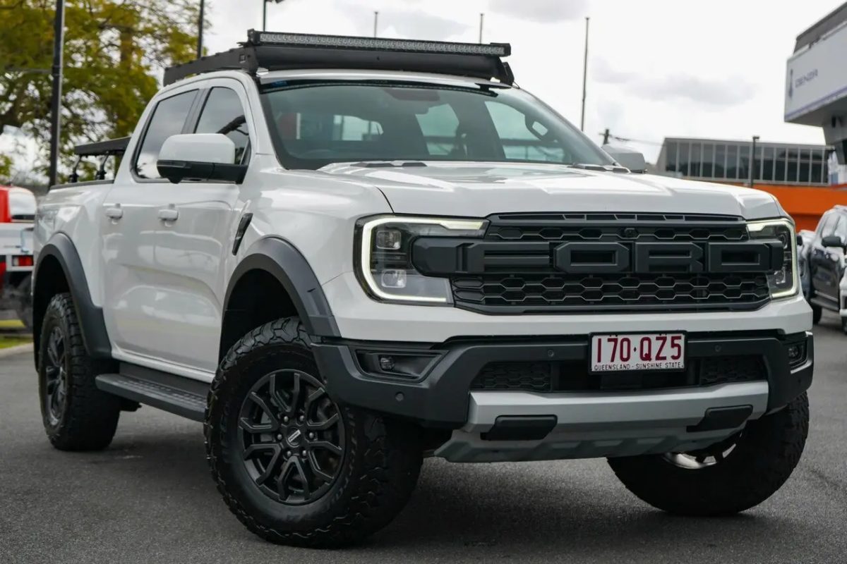 2024 Ford Ranger PY 2024.50MY Raptor FullTime 4WD DR White 10 Speed Sports Automatic Dual Cab