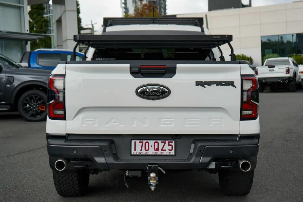 2024 Ford Ranger PY 2024.50MY Raptor FullTime 4WD DR White 10 Speed Sports Automatic Dual Cab