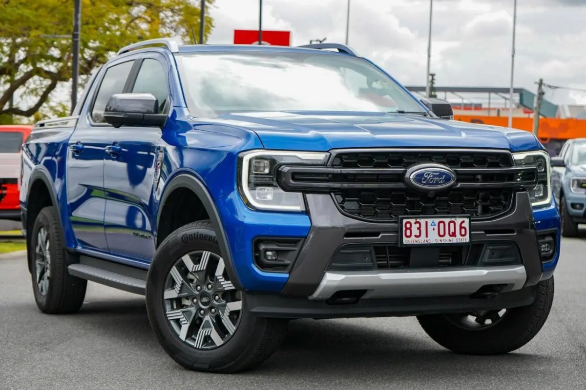 2025 Ford Ranger PY 2025.75MY PHEV Pick-up Double Cab MHT Wildtrak Blue 10 Speed Automatic Dual Cab