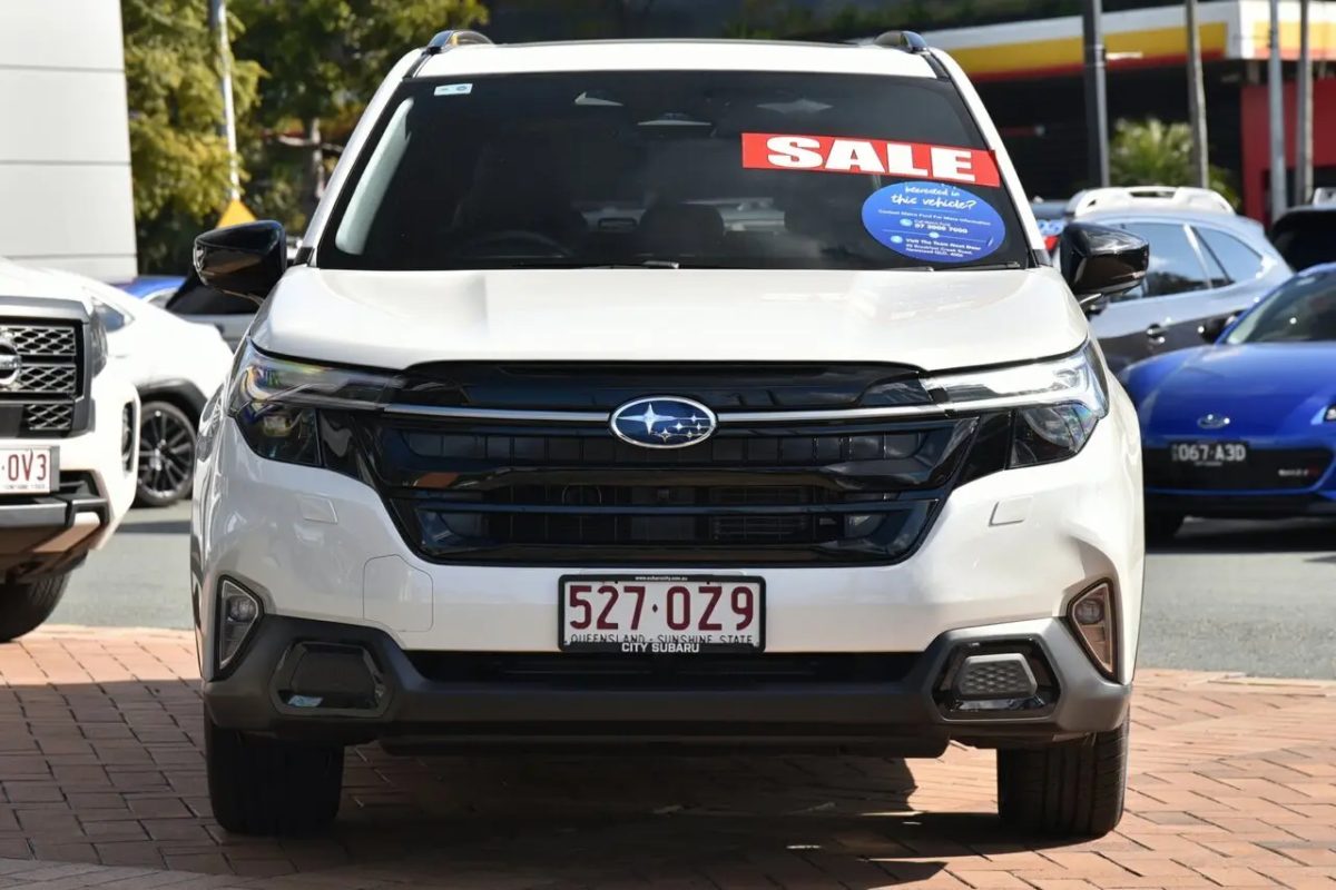 2025 Subaru Forester S6 MY26 Touring CVT AWD White 8 Speed Constant Variable Wagon