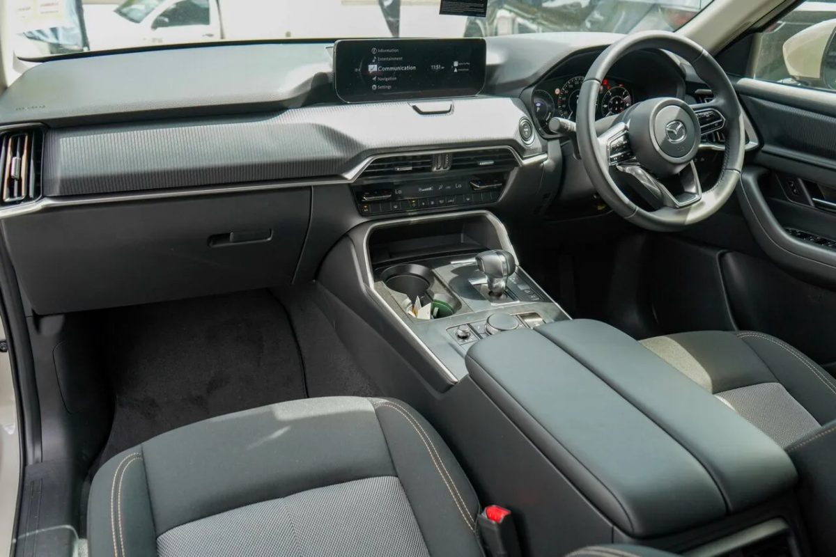 2025 Mazda CX-60 KH0HB P50e Skyactiv-Drive i-ACTIV AWD Pure Platinum Quartz 8 Speed