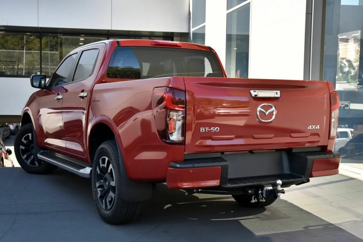 2025 Mazda BT-50 TFS40J GT Red 6 Speed Sports Automatic Utility