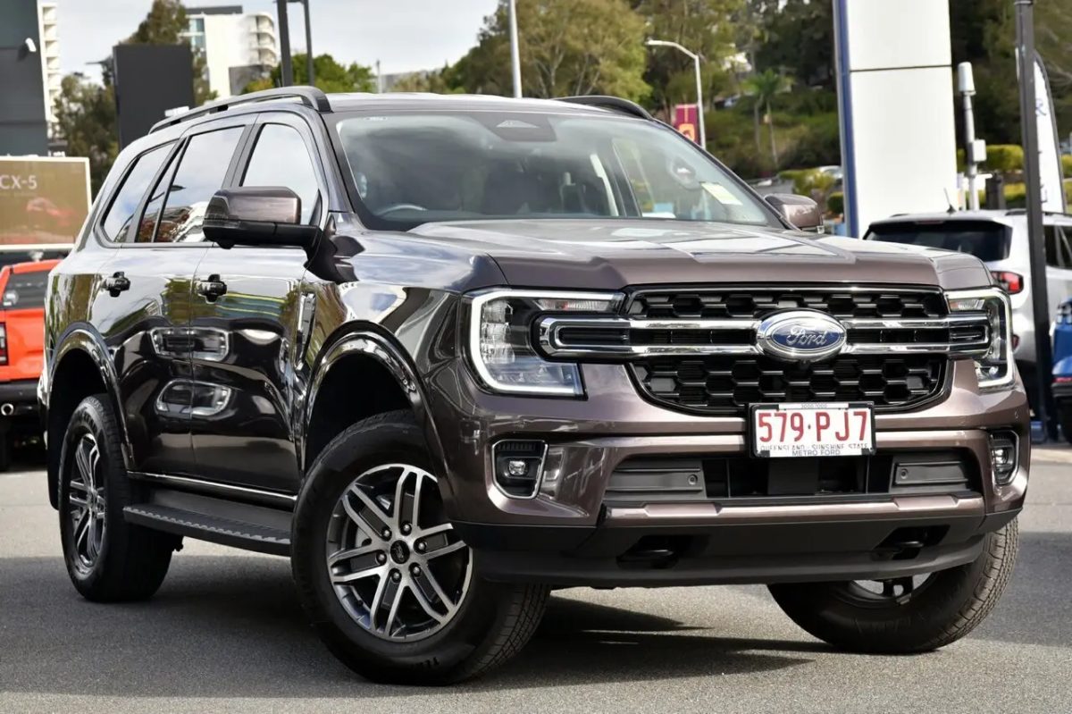 2025 Ford Everest UB 2026.00MY Trend FullTime 4WD DR Brown 10 Speed Sports Automatic SUV