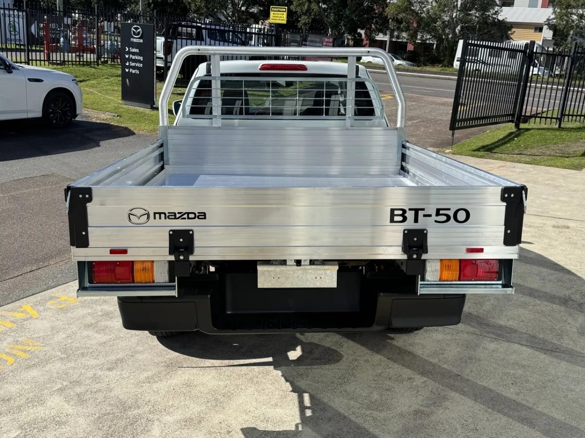 2026 Mazda BT-50 TFS40J XT Freestyle Ice White 6 Speed Sports Automatic Cab Chassis