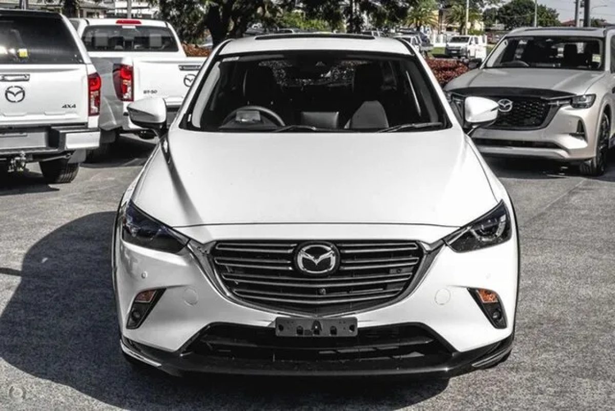2026 Mazda CX-3 DK2W7A G20 SKYACTIV-Drive FWD Akari Snowflake White Pearl 6 Speed Sports Automatic