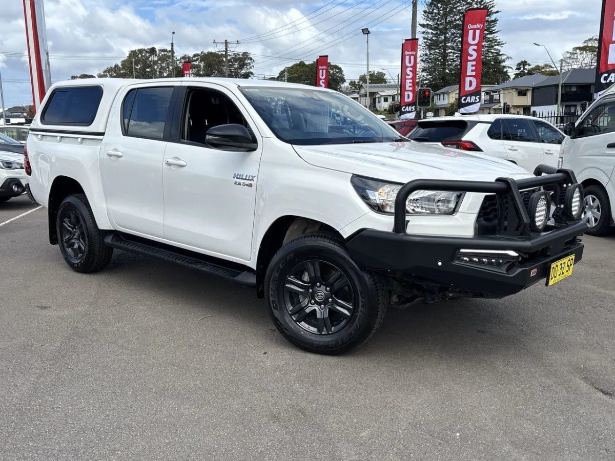 2025 Toyota Hilux GUN126R SR Double Cab 48V Glacier White 6 Speed Sports Automatic Utility