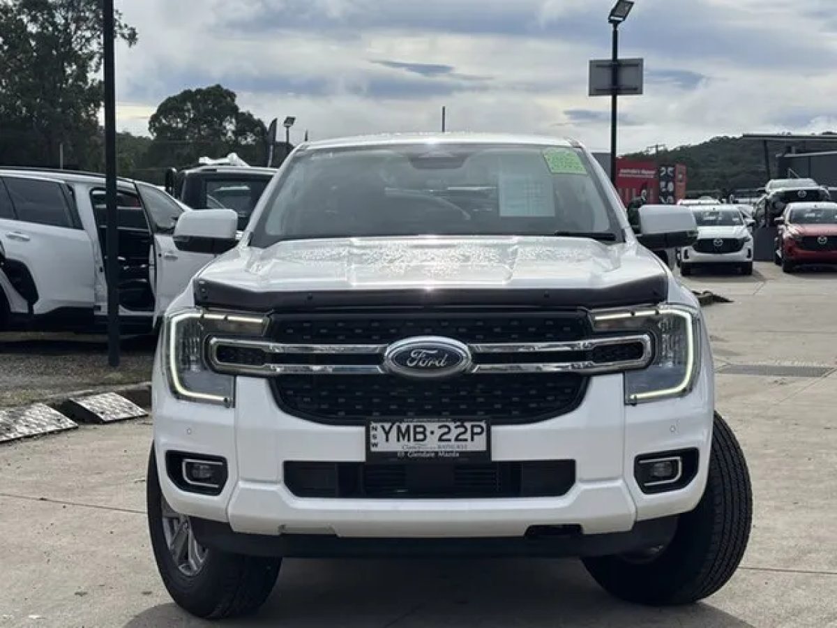 2022 Ford Ranger PY 2022MY XLT Pick-up Double Cab FullTime 4WD DR White 10 Speed Sports Automatic