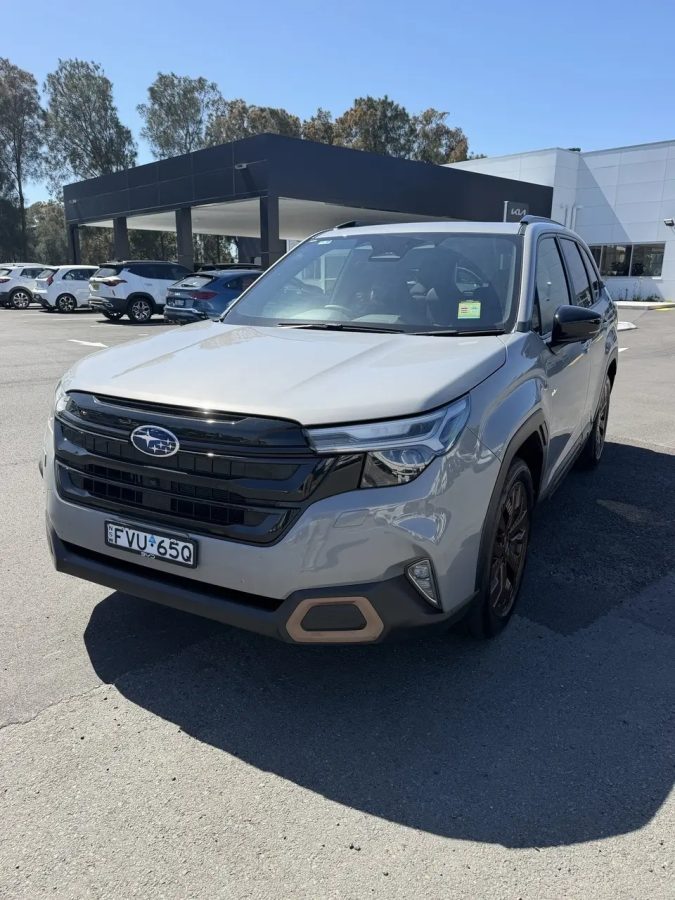 2025 Subaru Forester S6 MY26 Hybrid Sport CVT AWD River Rock Grey 8 Speed Constant Variable Wagon