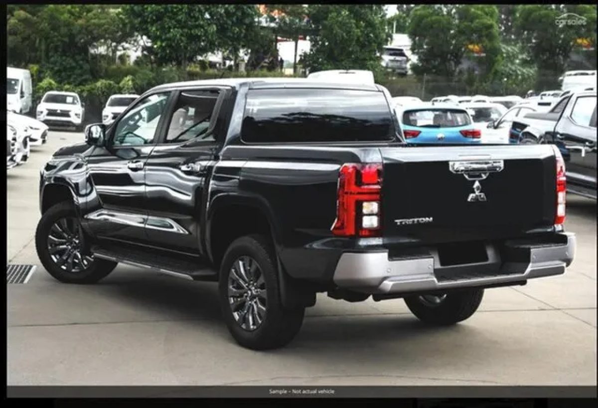 2026 Mitsubishi Triton MV MY26 GLS Pick-up Double Cab 4x4 Graphite Grey 6 Speed Sports Automatic