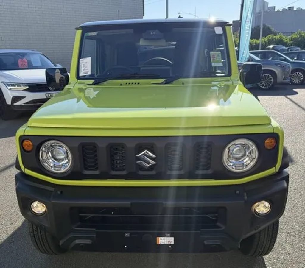 2026 Suzuki Jimny JB74 Kinetic Yellow & Black 4 Speed Automatic Hardtop