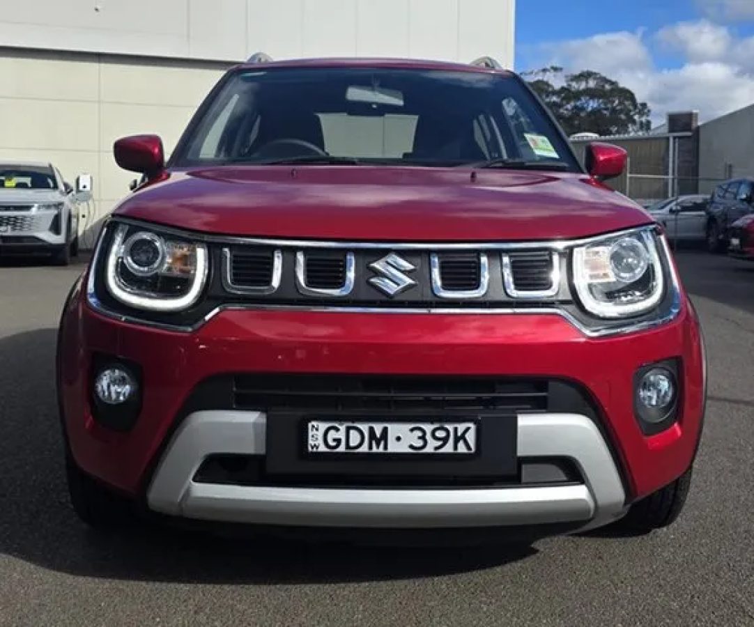 2024 Suzuki Ignis MF Series II GLX Burning Red 1 Speed Constant Variable Hatchback