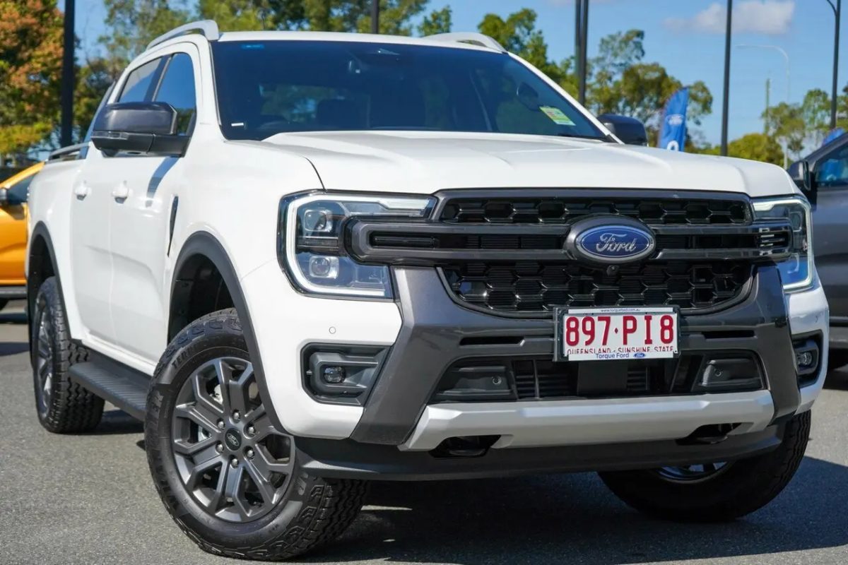 2026 Ford Ranger PY 2026.00MY Wildtrak White 10 Speed Sports Automatic Dual Cab
