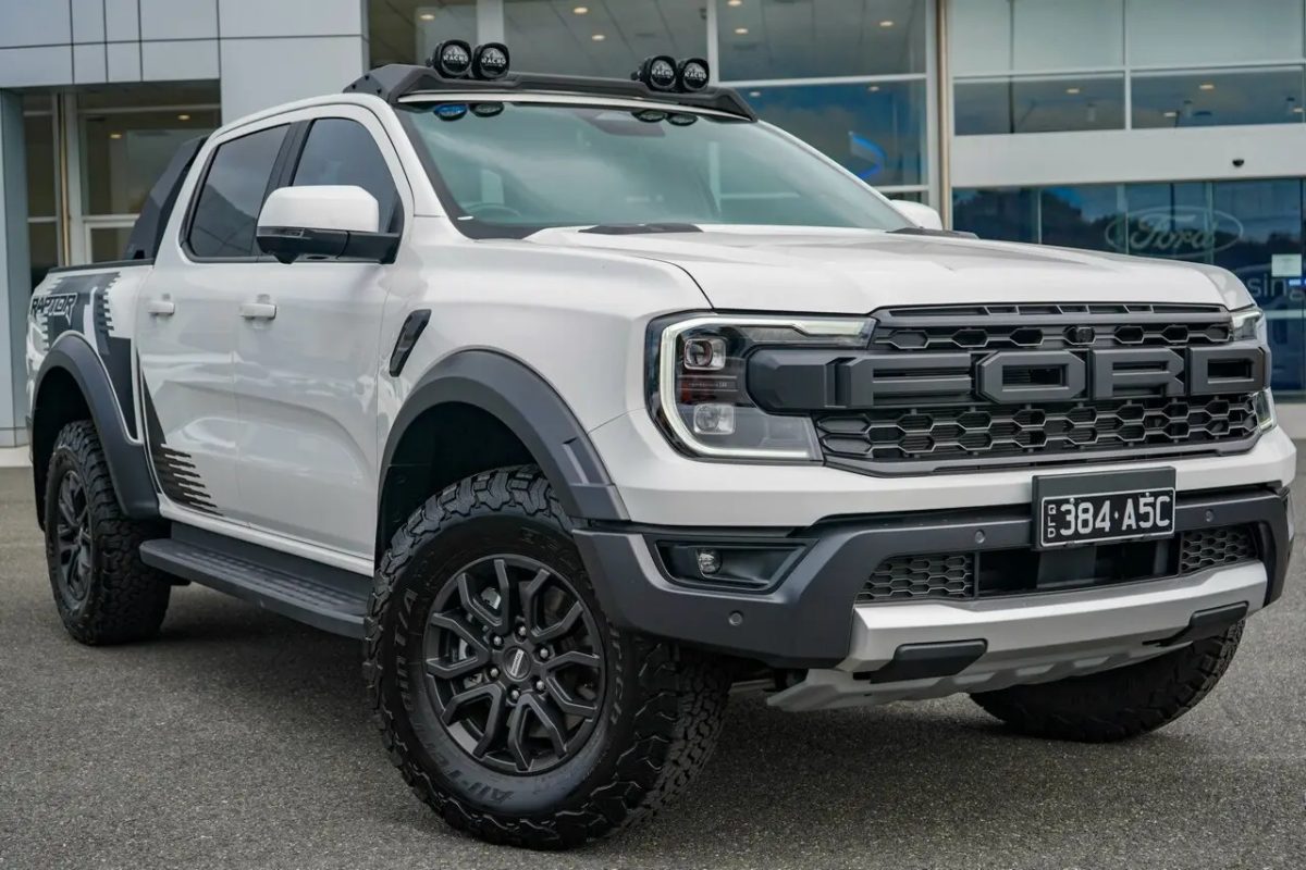 2025 Ford Ranger PY 2026.00MY Raptor FullTime 4WD DR White 10 Speed Sports Automatic Dual Cab