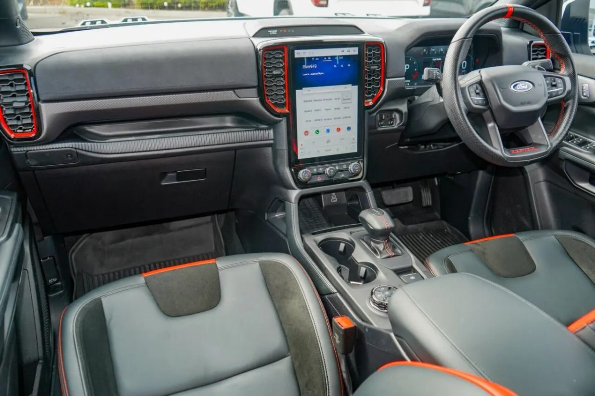 2025 Ford Ranger PY 2026.00MY Raptor FullTime 4WD DR White 10 Speed Sports Automatic Dual Cab