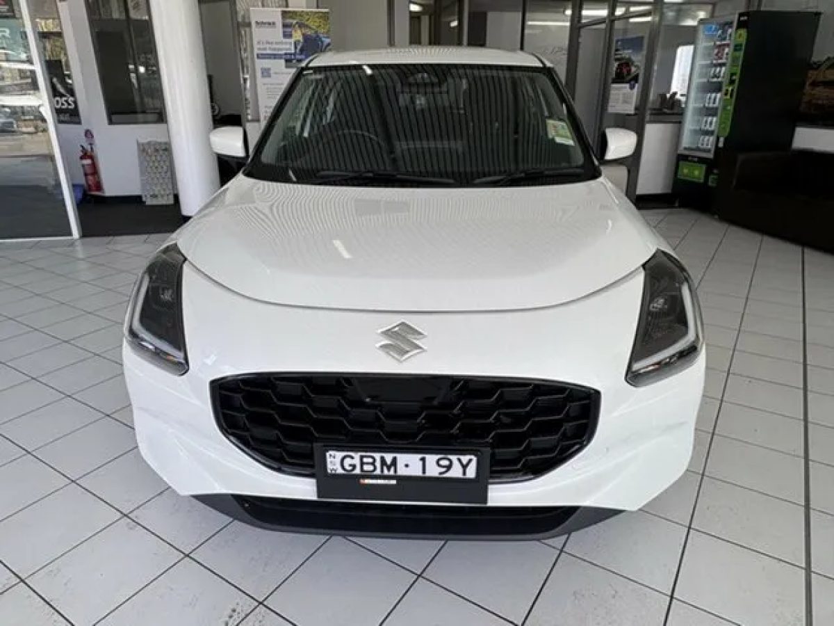 2025 Suzuki Swift UZ Hybrid Pure White 1 Speed Constant Variable Hatchback
