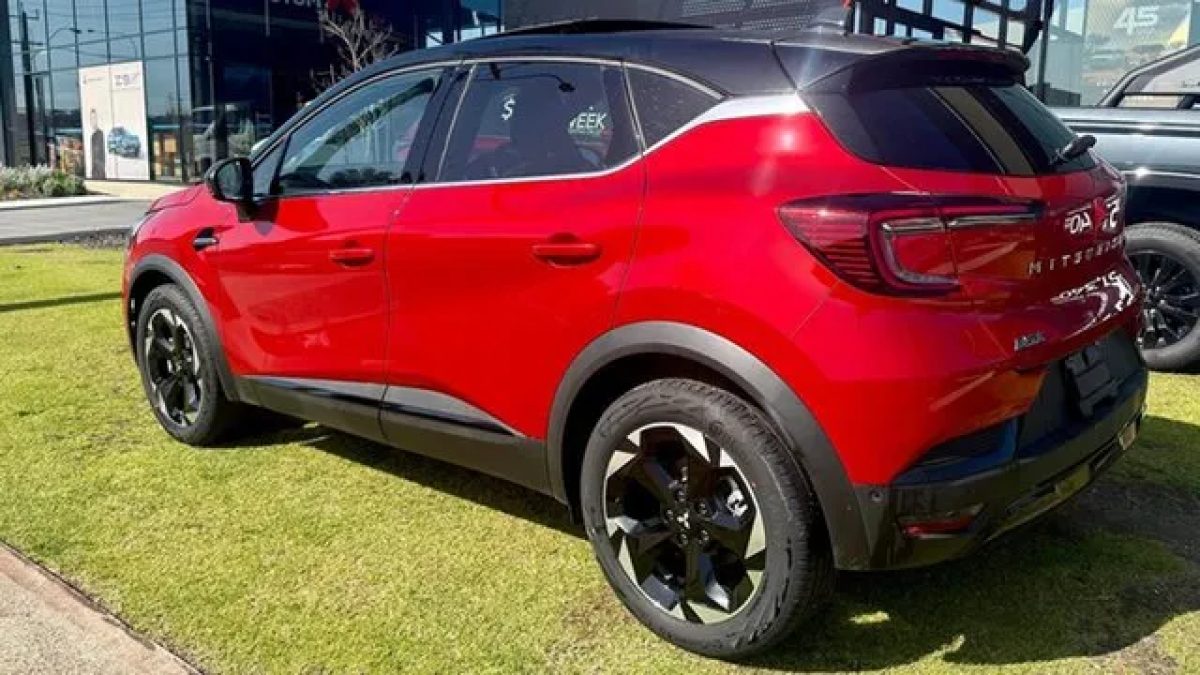 2025 Mitsubishi ASX XE 25MY Exceed DCT Sunrise Red 7 Speed Sports Automatic Dual Clutch Wagon