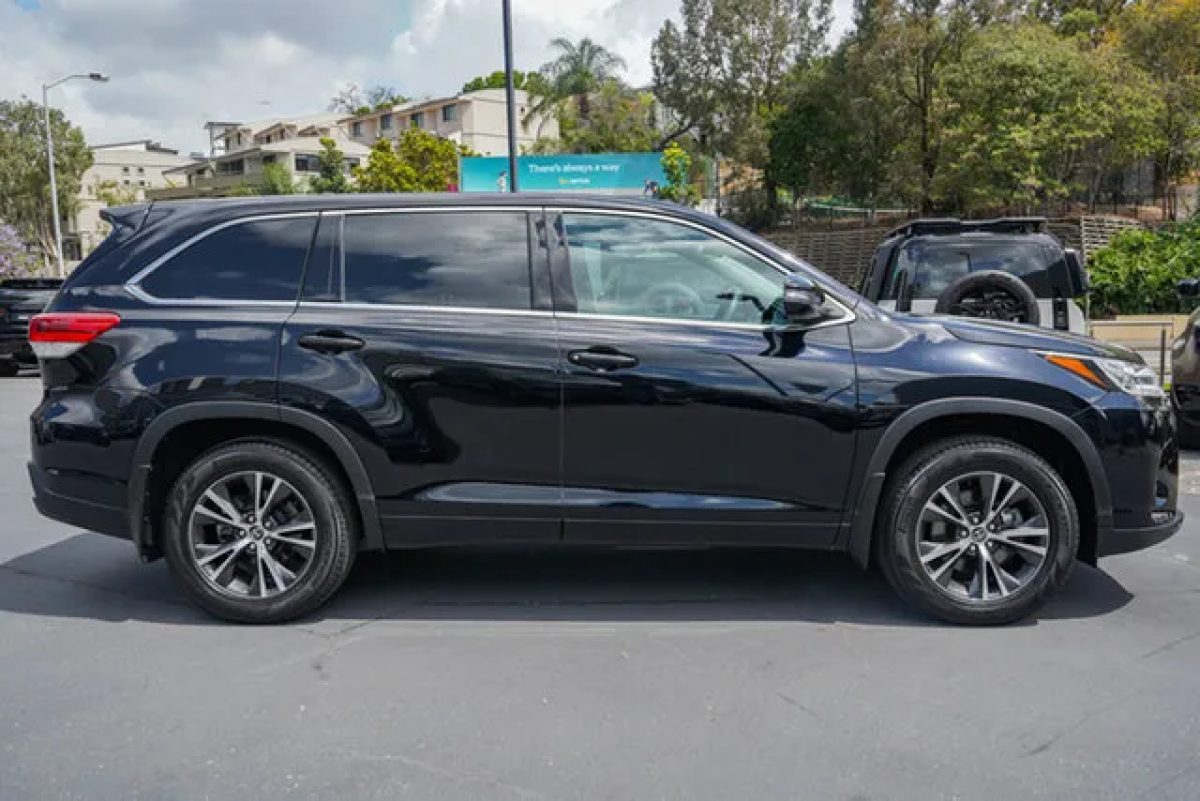 2018 Toyota Kluger GSU55R GX AWD Black 8 Speed Sports Automatic Wagon