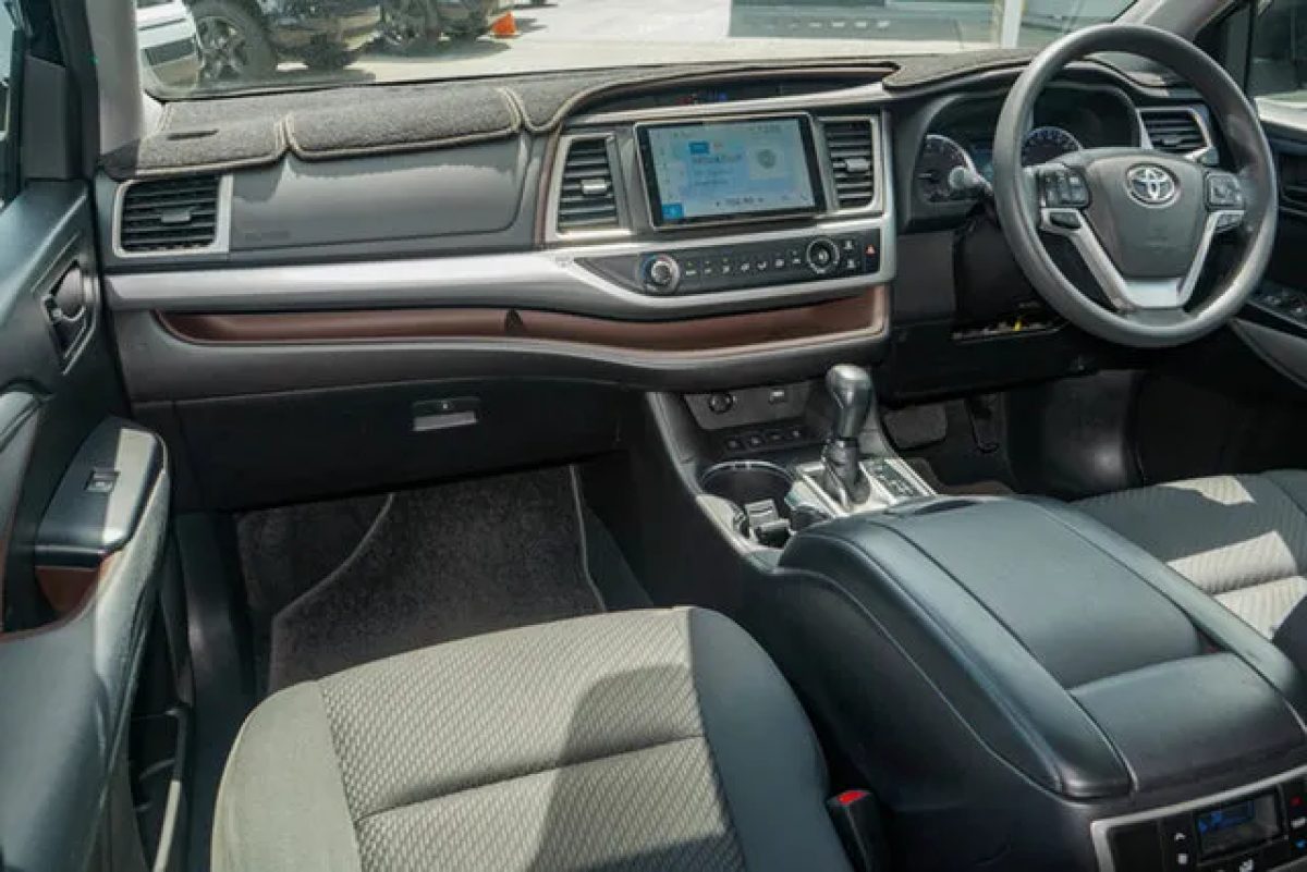 2018 Toyota Kluger GSU55R GX AWD Black 8 Speed Sports Automatic Wagon
