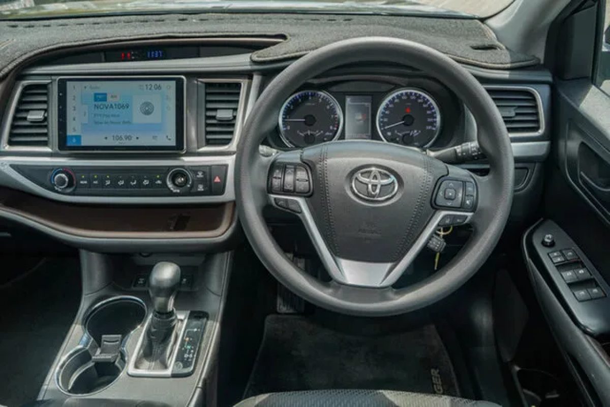 2018 Toyota Kluger GSU55R GX AWD Black 8 Speed Sports Automatic Wagon