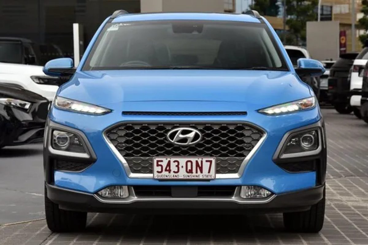 2019 Hyundai Kona OS.3 MY20 Highlander 2WD Blue 6 Speed Sports Automatic Wagon