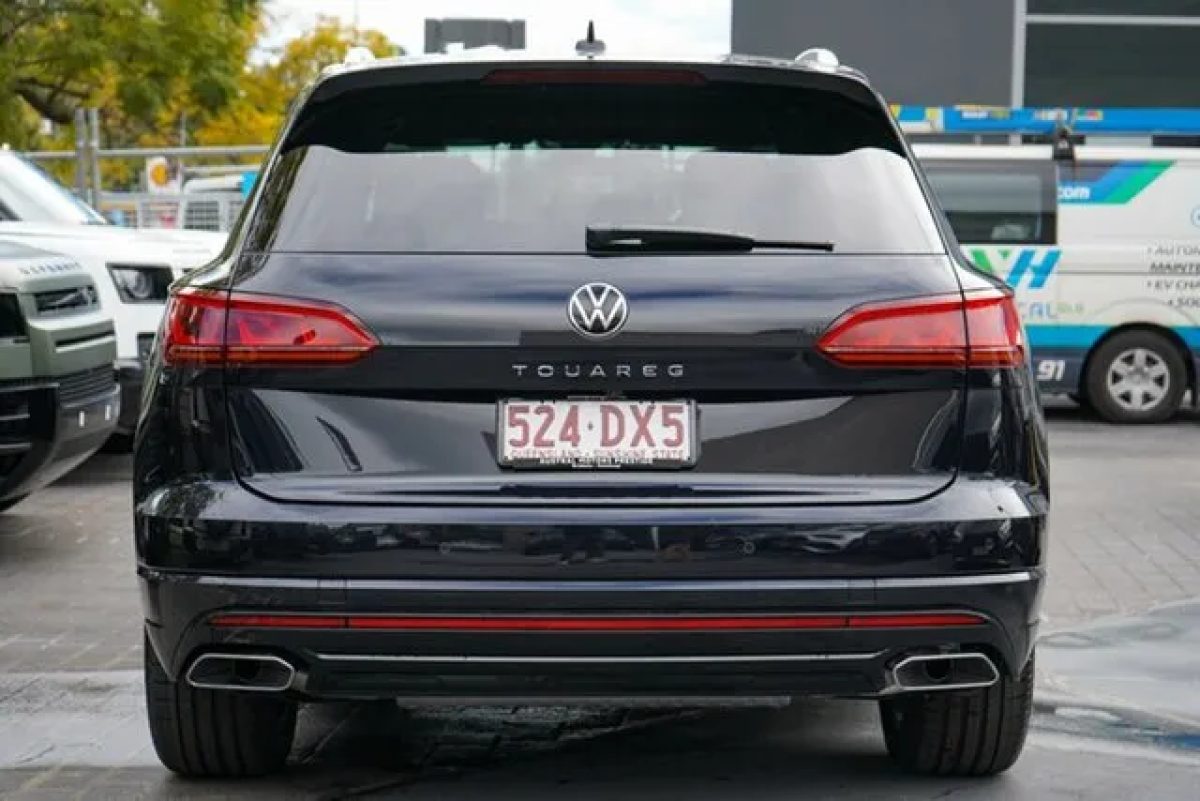 2022 Volkswagen Touareg CR MY22 210TDI Tiptronic 4MOTION R-Line Black 8 Speed Sports Automatic Wagon