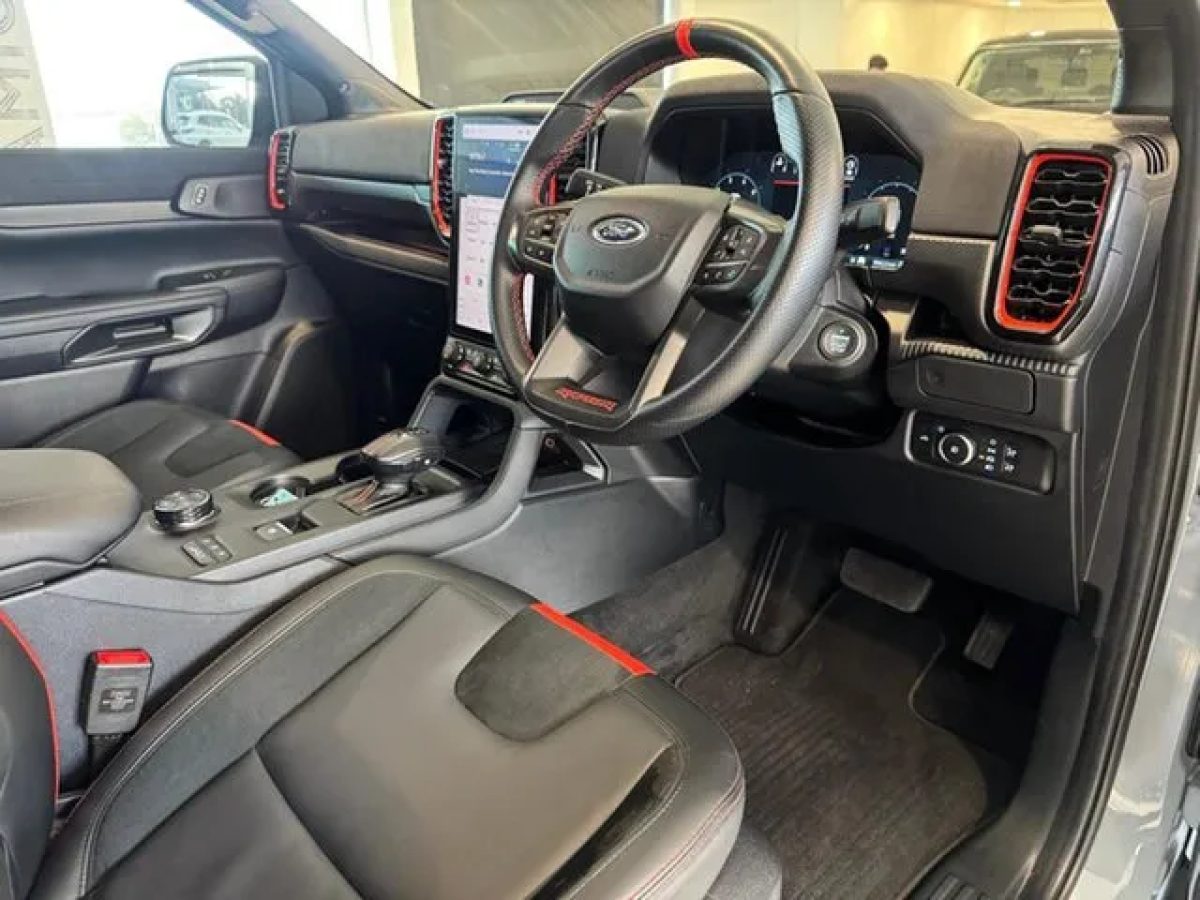 2025 Ford Ranger PY 2025.25MY Raptor FullTime 4WD DR Grey 10 Speed Sports Automatic Dual Cab
