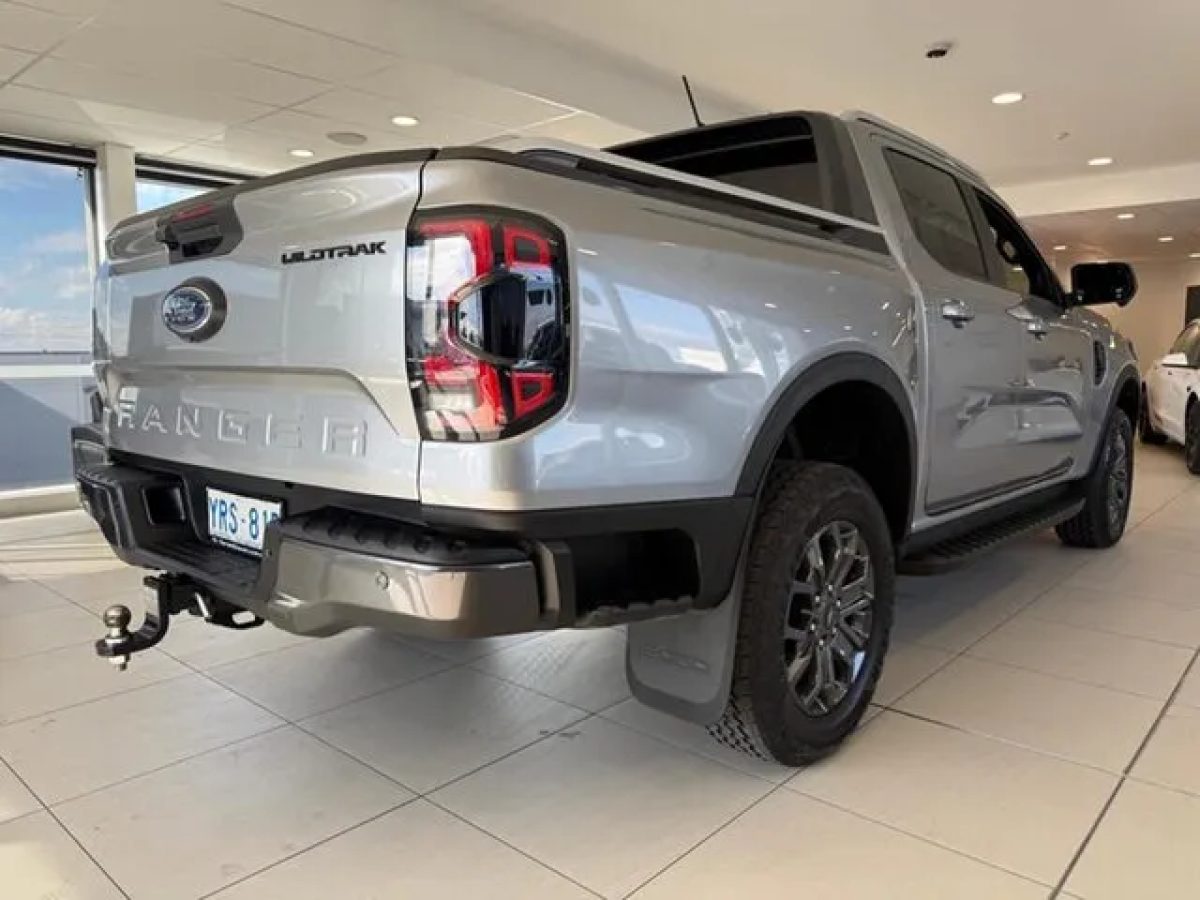 2025 Ford Ranger PY 2026.00MY Wildtrak Silver 10 Speed Sports Automatic Dual Cab