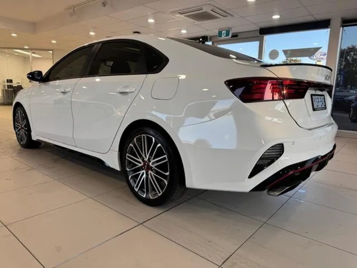 2023 Kia Cerato BD MY24 GT DCT White 7 Speed Sports Automatic Dual Clutch Sedan