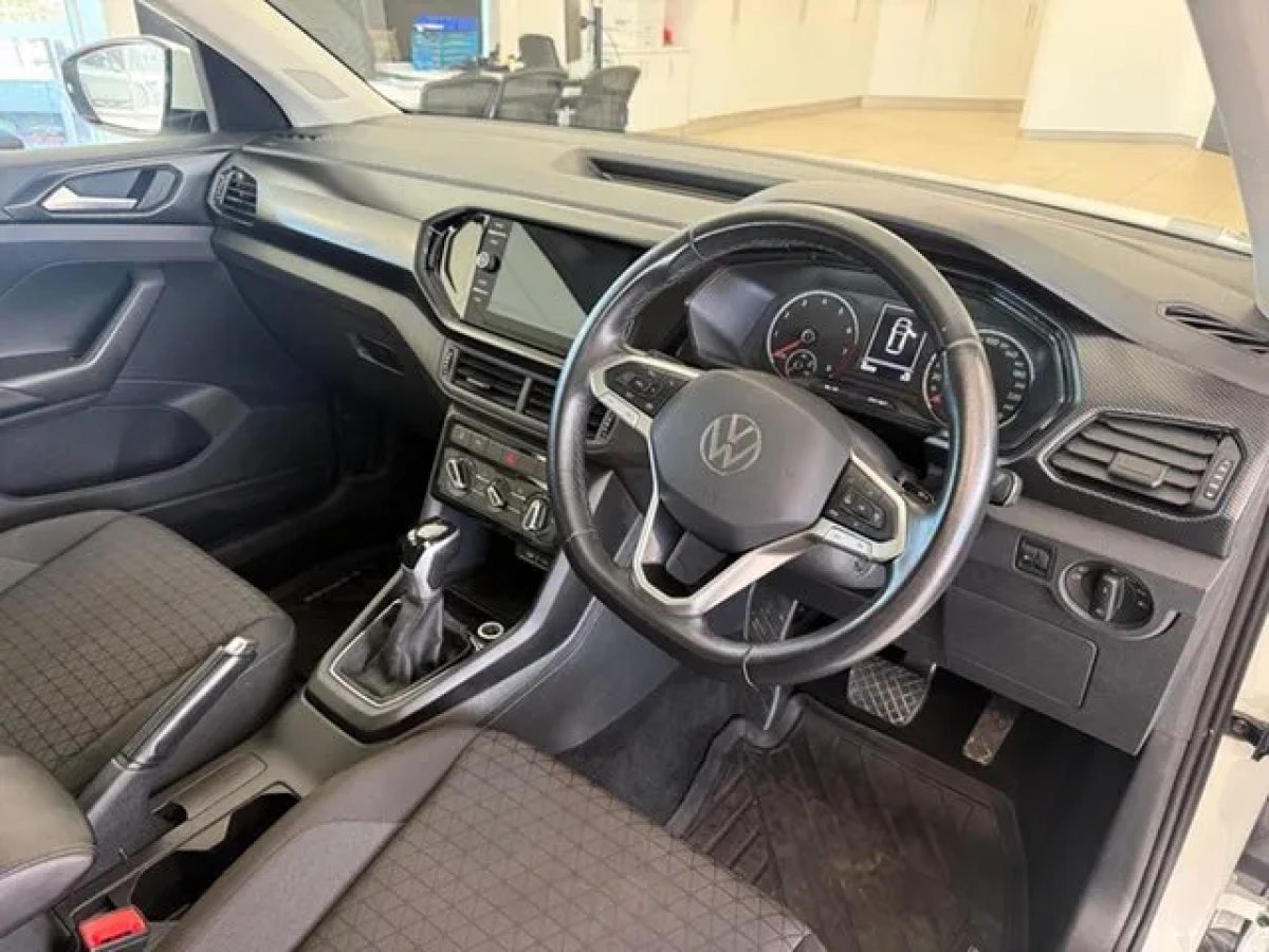 2023 Volkswagen T-Cross C11 MY23 85TSI DSG Life White 7 Speed Sports Automatic Dual Clutch Wagon