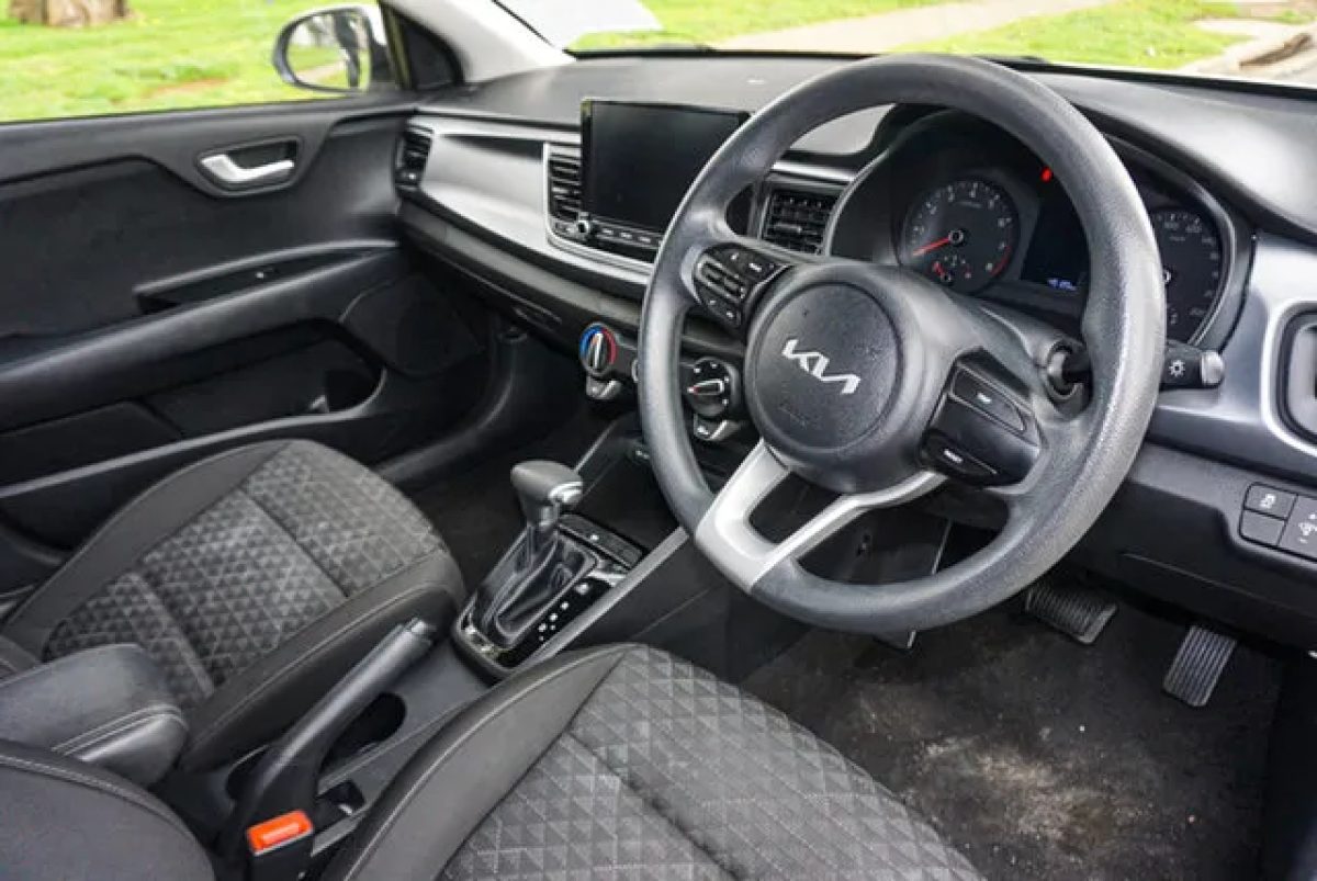 2023 Kia Rio YB MY23 S White 6 Speed Automatic Hatchback