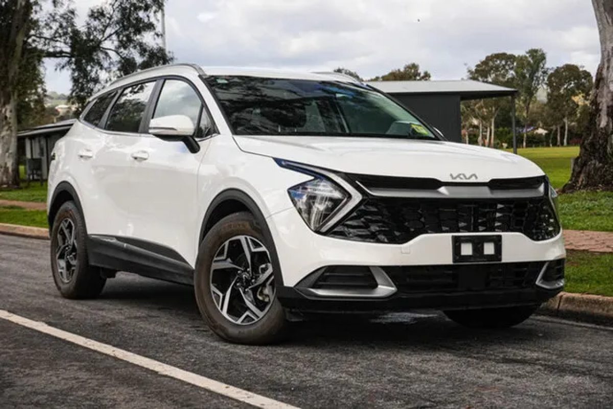 2022 Kia Sportage NQ5 MY23 S AWD White 8 Speed Sports Automatic Wagon