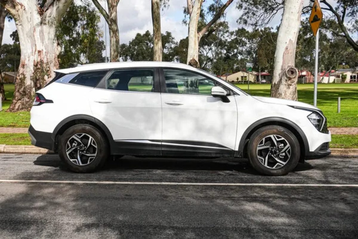 2022 Kia Sportage NQ5 MY23 S AWD White 8 Speed Sports Automatic Wagon