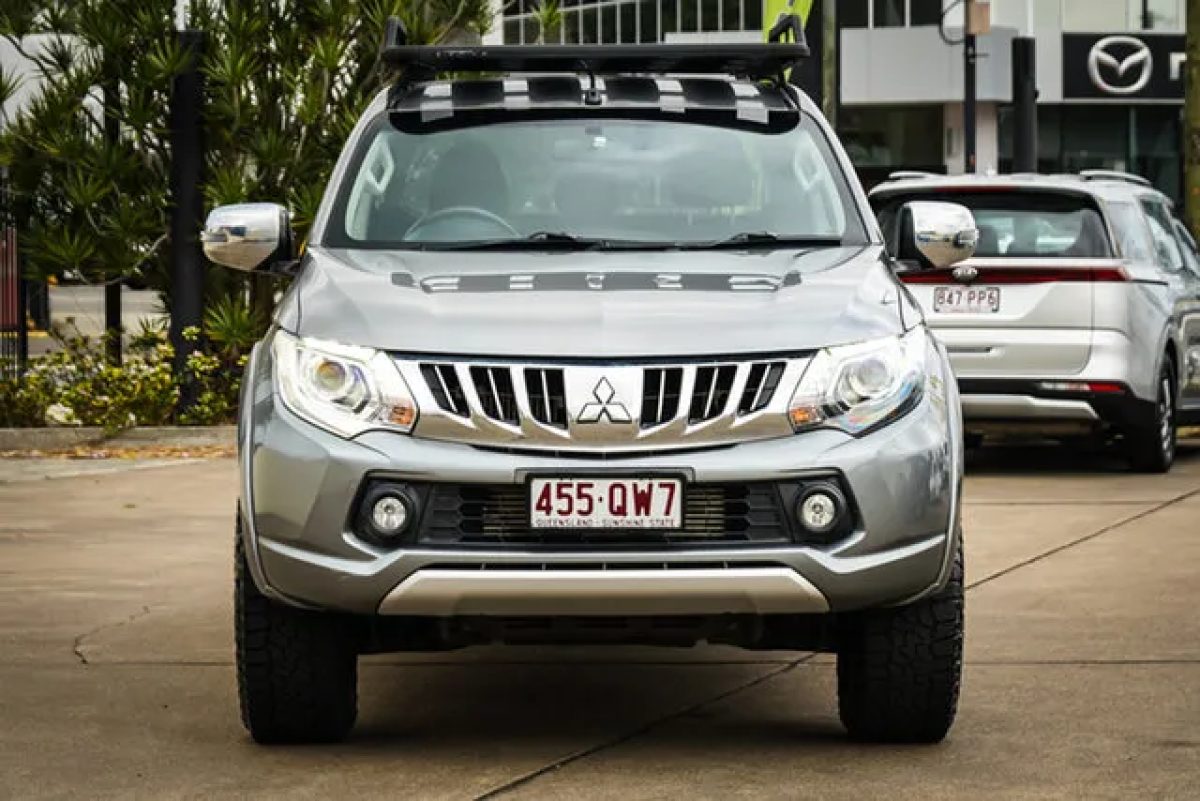 2016 Mitsubishi Triton MQ MY16 GLS Double Cab Grey 5 Speed Sports Automatic Utility