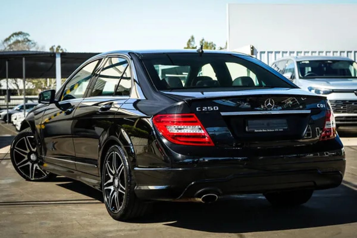 2013 Mercedes-Benz C-Class W204 MY13 C250 CDI 7G-Tronic + Avantgarde Black 7 Speed Sports Automatic