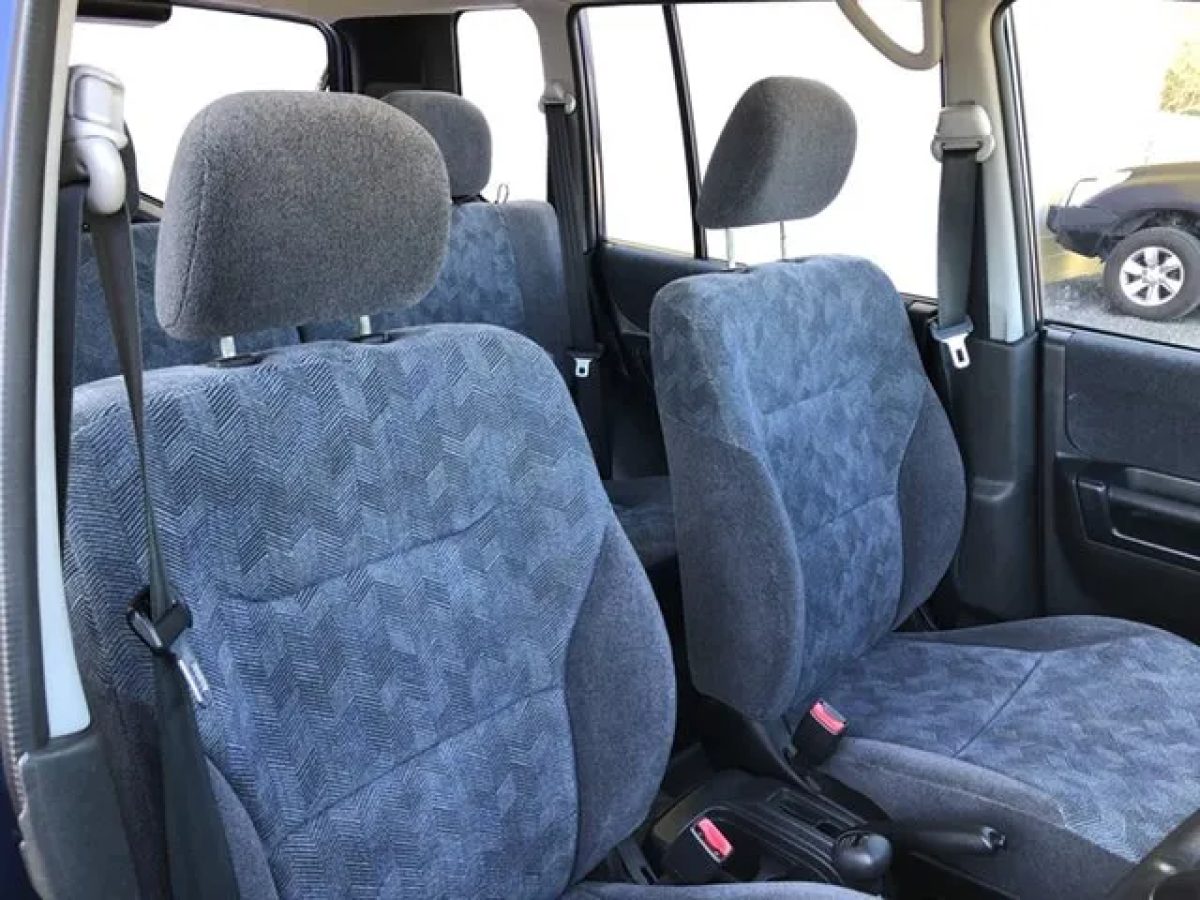 2001 Mitsubishi Pajero IO QA MY2002 ZR Blue 4 Speed Automatic Wagon