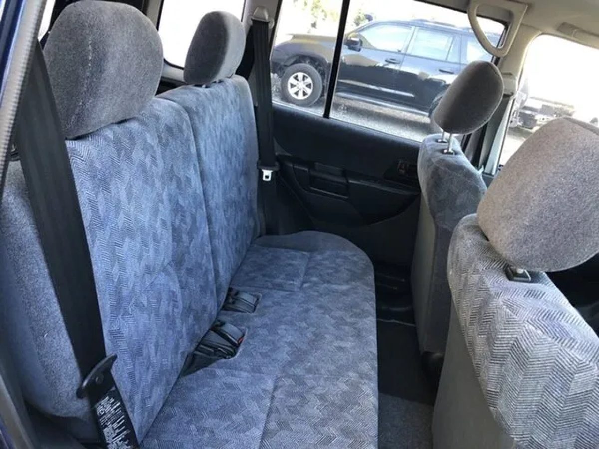 2001 Mitsubishi Pajero IO QA MY2002 ZR Blue 4 Speed Automatic Wagon